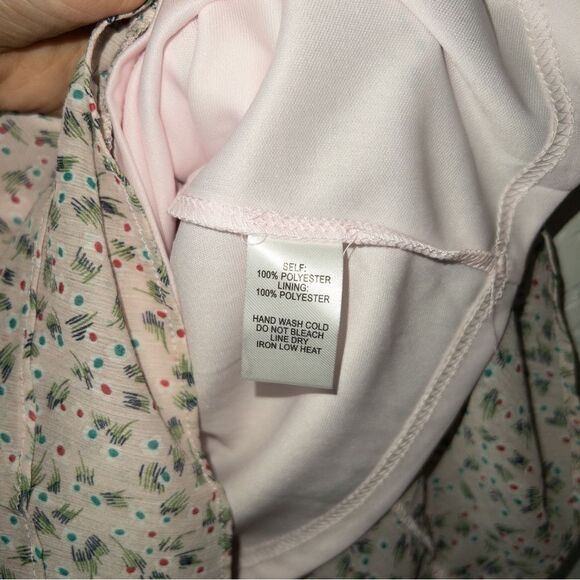 Lulu’s Pink Sing Sweetly Floral Print Mini Dress Size Small - Picture 7 of 8